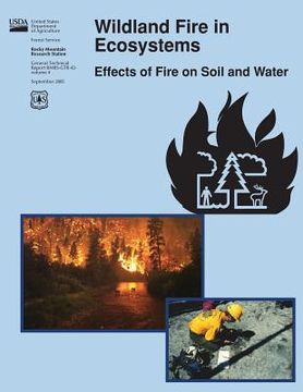 portada Wildland Fire in Ecosystems: Effects of Fire on Soil and Water (en Inglés)