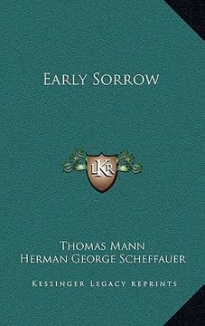 portada early sorrow (in English)