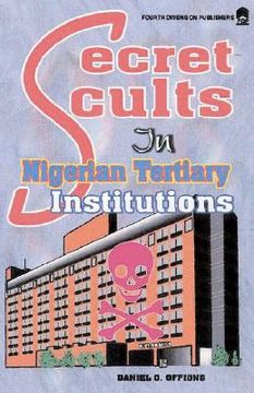 portada secret cults in nigerian tertiary (en Inglés)