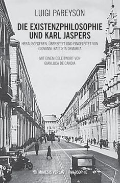 portada Die Existenzphilosophie und Karl Jaspers