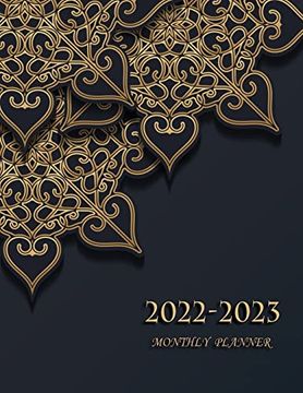 portada 2022-2023 Monthly Planner: 24 Months Calendar Calendar With Holidays 2 Years Daily Planner Appointment Calendar Weekly Planner 2 Years Agenda (in English)
