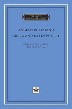 portada Greek and Latin Poetry (The i Tatti Renaissance Library) (in Latin)
