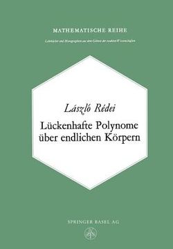 portada Lückenhafte Polynome Über Endlichen Körpern (en Alemán)