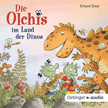 portada Die Olchis im Land der Dinos (Cd): Hörspiel,Ca. 50 Min. (in German)