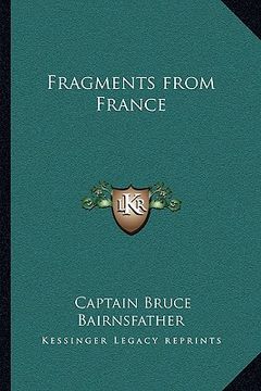 portada fragments from france (en Inglés)