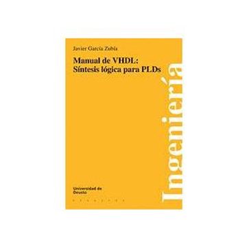 portada Manual de Vhdl: Síntesis Lógica Para Plds (in Spanish)