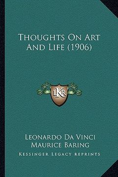 portada thoughts on art and life (1906) (en Inglés)
