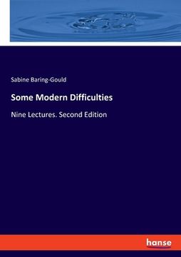 portada Some Modern Difficulties: Nine Lectures. Second Edition