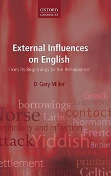 portada External Influences on English: From its Beginnings to the Renaissance (en Inglés)