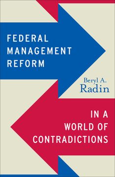 portada federal management reform in a world of contradictions (en Inglés)