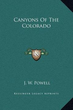 portada canyons of the colorado (en Inglés)