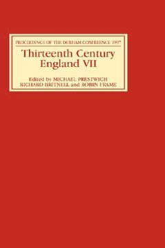 portada thirteenth century england vii: proceedings of the durham conference, 1997 (in English)