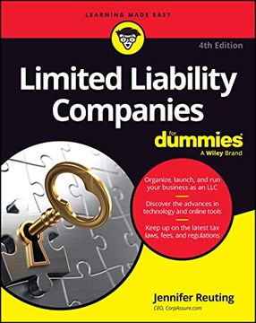 portada Limited Liability Companies for Dummies (For Dummies (Business & Personal Finance)) (en Inglés)