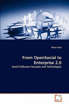 portada from opensocial to enterprise 2.0 (en Inglés)