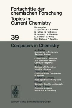 portada computers in chemistry (en Inglés)