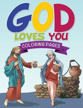 portada God Loves You Coloring Book (en Inglés)