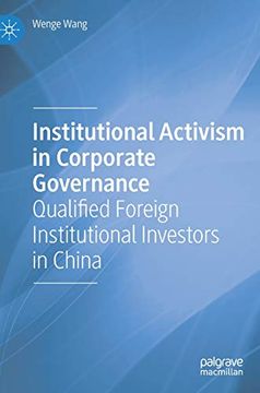 portada Institutional Activism in Corporate Governance: Qualified Foreign Institutional Investors in China (en Inglés)