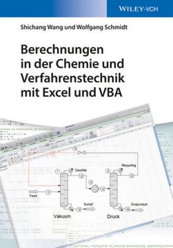 portada Berechnungen in der Chemie und Verfahrenstechnik mit Excel und vba (Arbeitsbücher Verfahrenstechnik - für Studium und Beruf) (en Alemán)
