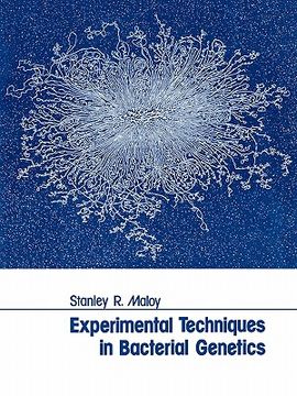 portada experimental techniques in bacterial genetics (en Inglés)