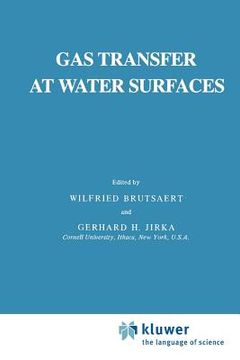 portada gas transfer at water surfaces (en Inglés)