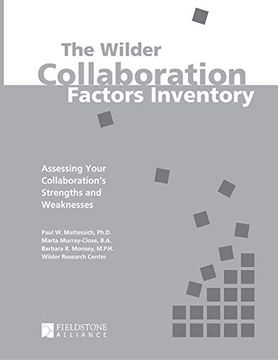 portada Collaboration Factors Inventory: Assessing Your Collaboration's Strengths and Weaknesses (in English)