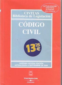 portada Codigo Civil (29ª Ed. ) (in Spanish)