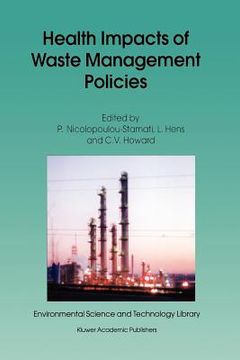 portada health impacts of waste management policies (en Inglés)