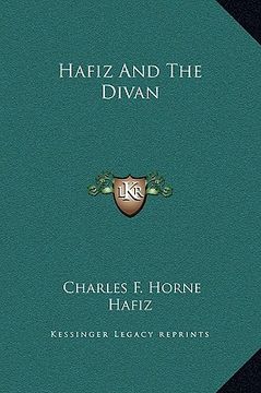 portada hafiz and the divan (en Inglés)