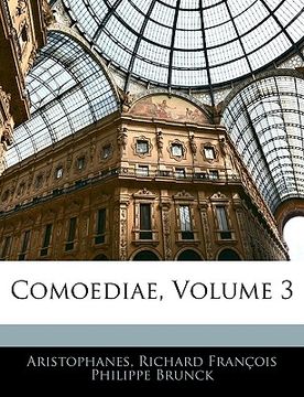 portada comoediae, volume 3 (in English)