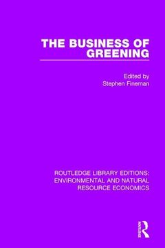portada The Business of Greening (en Inglés)
