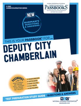 portada Deputy City Chamberlain (C-2982): Passbooks Study Guide Volume 2982 (en Inglés)