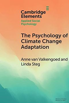 portada The Psychology of Climate Change Adaptation (Elements in Applied Social Psychology) (en Inglés)