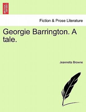 portada georgie barrington. a tale. (en Inglés)