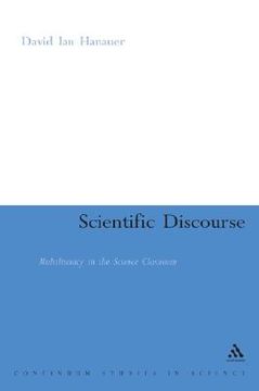 portada scientific discourse (en Inglés)