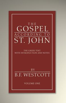 portada The Gospel According to St. John, Volume 1 (en Inglés)