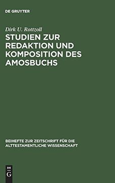 portada Studien zur Redaktion und Komposition des Amosbuchs (in German)