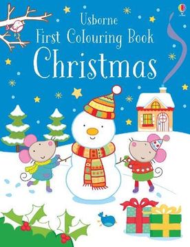 portada First Colouring Book Christmas (First Colouring Books) 