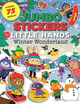 portada Jumbo Stickers for Little Hands: Winter Wonderland: Includes 75 Stickers (5) (en Inglés)