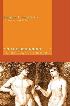 portada in the beginning...: a theology of the body (en Inglés)