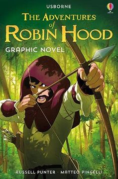 portada The Adventures of Robin Hood Graphic Novel (Usborne Graphic Novels) (en Inglés)