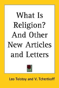 portada what is religion? and other new articles and letters (en Inglés)