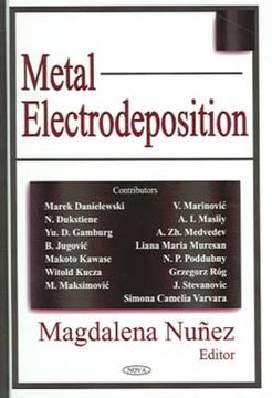 portada metal electrodeposition (en Inglés)