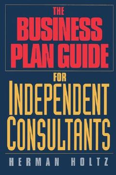 portada the business plan guide for independent consultants (en Inglés)