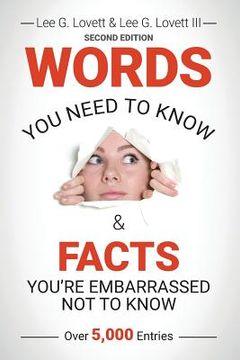 portada WORDS You Need to Know & FACTS You're Embarrassed Not to Know: Second Edition (en Inglés)