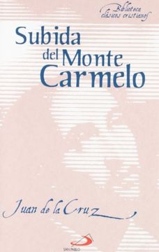 portada Subida del Monte Carmelo (in Spanish)