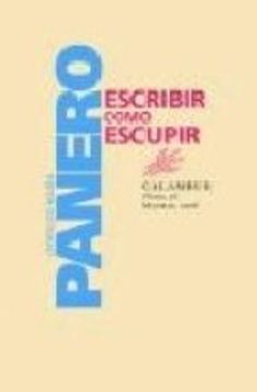 portada Escribir Como Escupir (in Spanish)