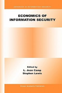portada economics of information security (in English)