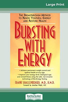 portada Bursting With Energy: The Breakthrough Method to Renew Youthful Energy and Restore Health (en Inglés)