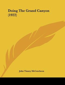 portada doing the grand canyon (1922) (in English)