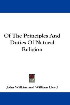 portada of the principles and duties of natural religion (en Inglés)